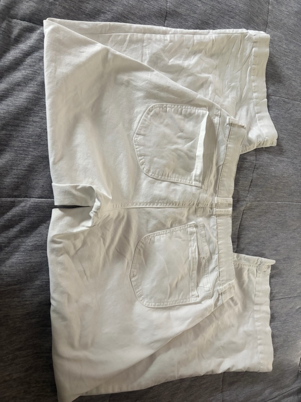 Draper James White Denim Pants - Classic Casual